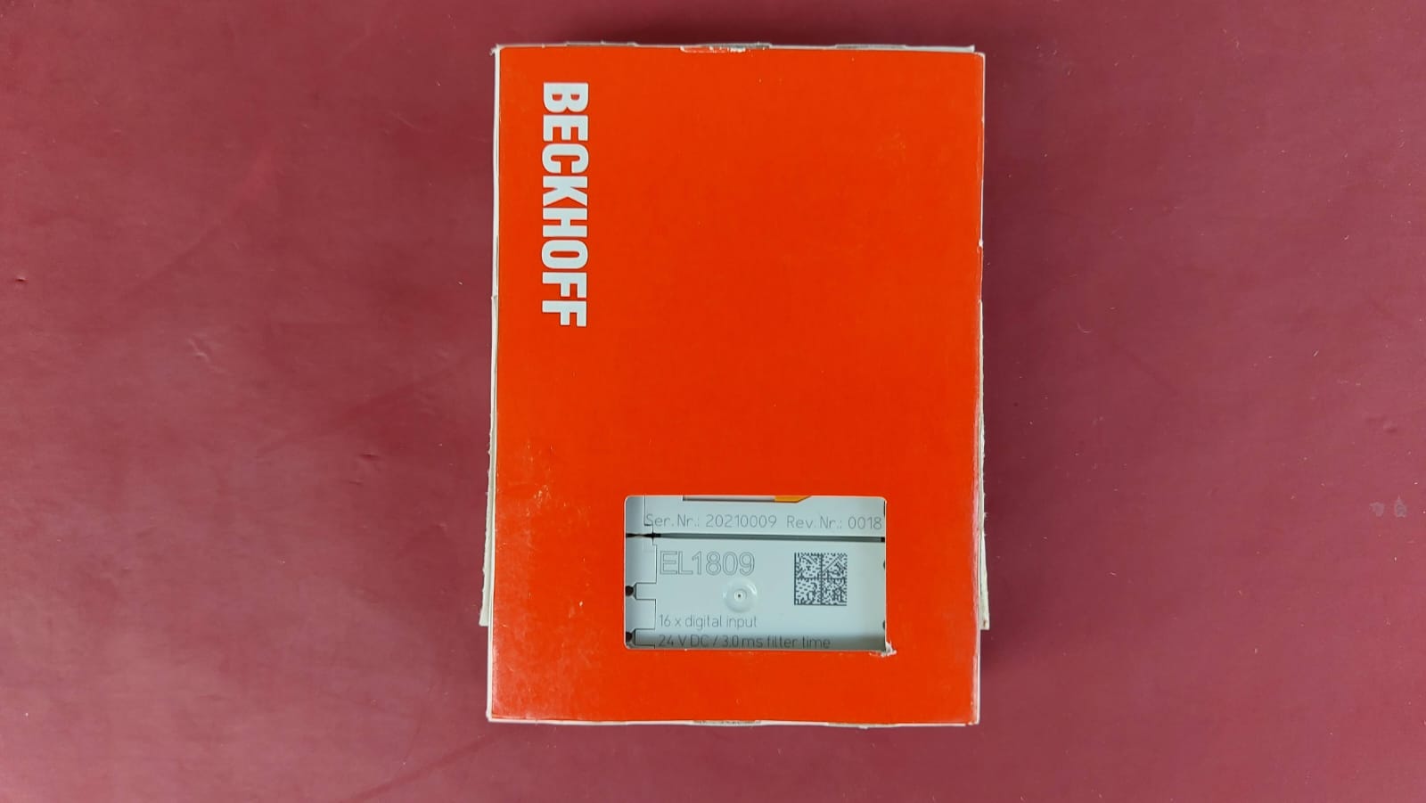 BECKHOFF EL1809 16 X DİĞİTAL INPUT 24VDC PLC EK MODÜL